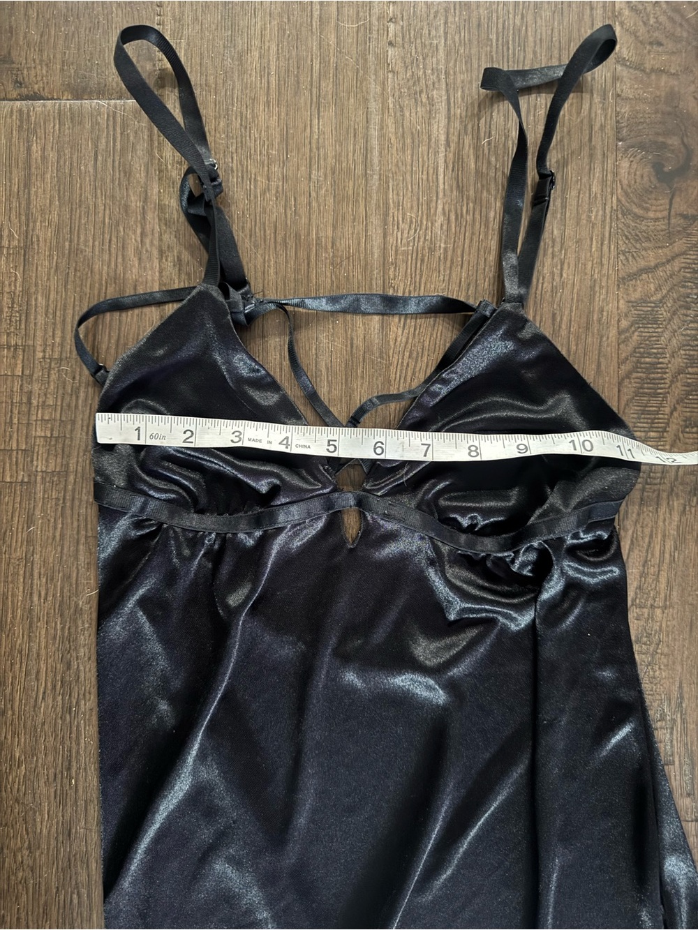 La SENZA Black Lingerie Top - Picture 5 of 6